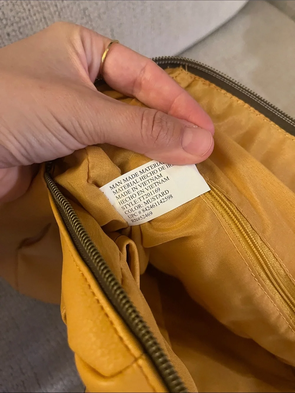 Woman’s Yellow Leather Backpack - Stylish Everyday Carry